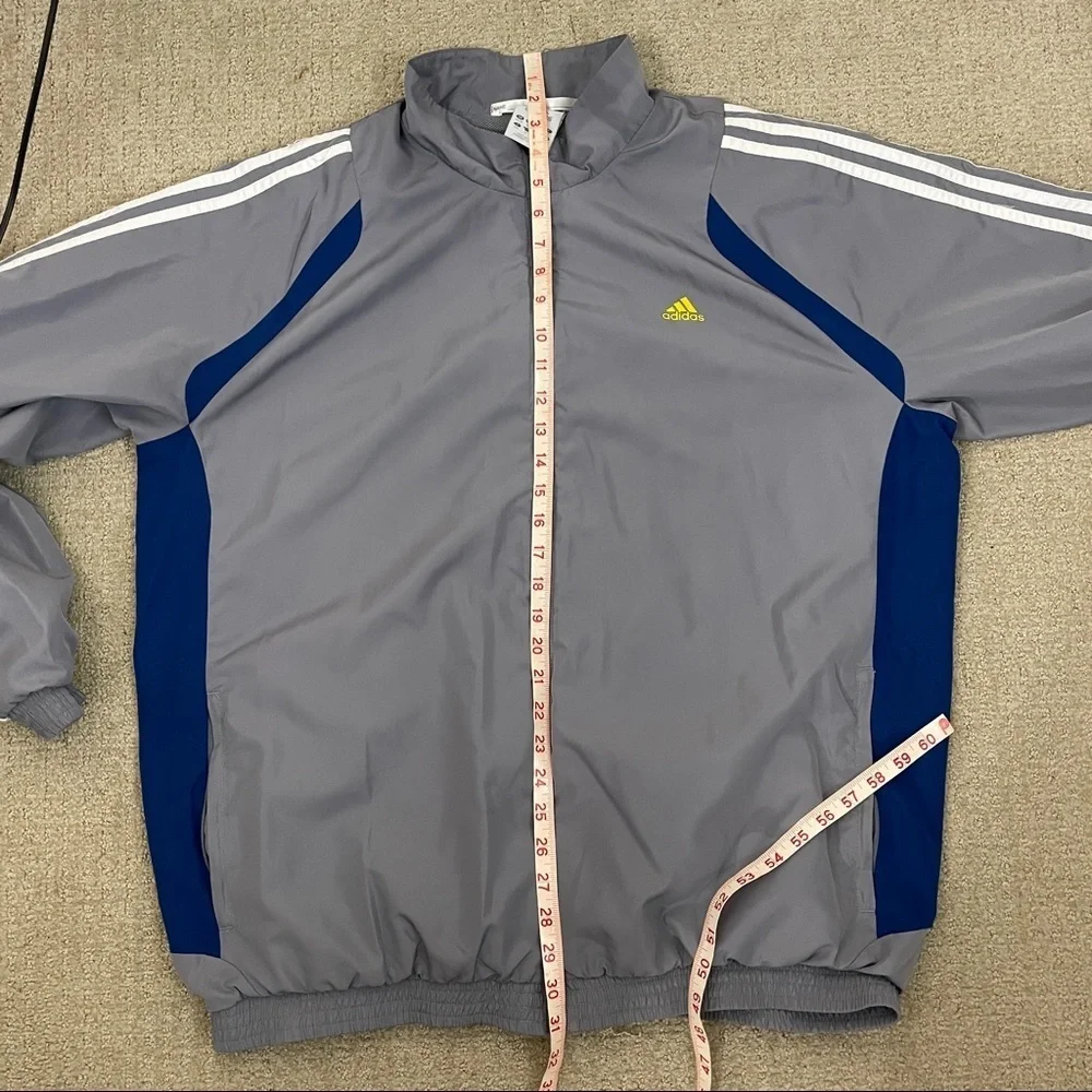 Adidas Track Jacket Windbreaker Size XL